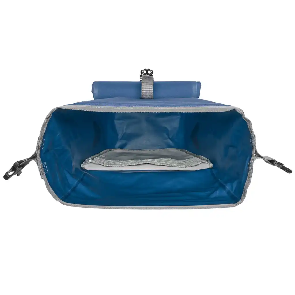 ORTLIEB Back-Roller Plus Denim, mala de bicicleta, vista traseira, na Bag-Age