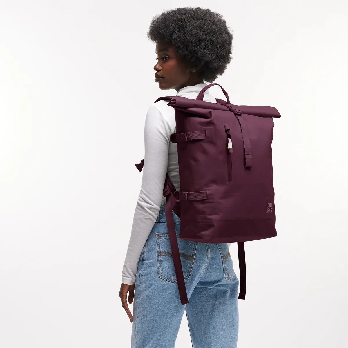GOT BAG Rolltop 2.0 Kraken Monochrome – Lifestyle-Foto 1 | nachhaltig | Bag-Age