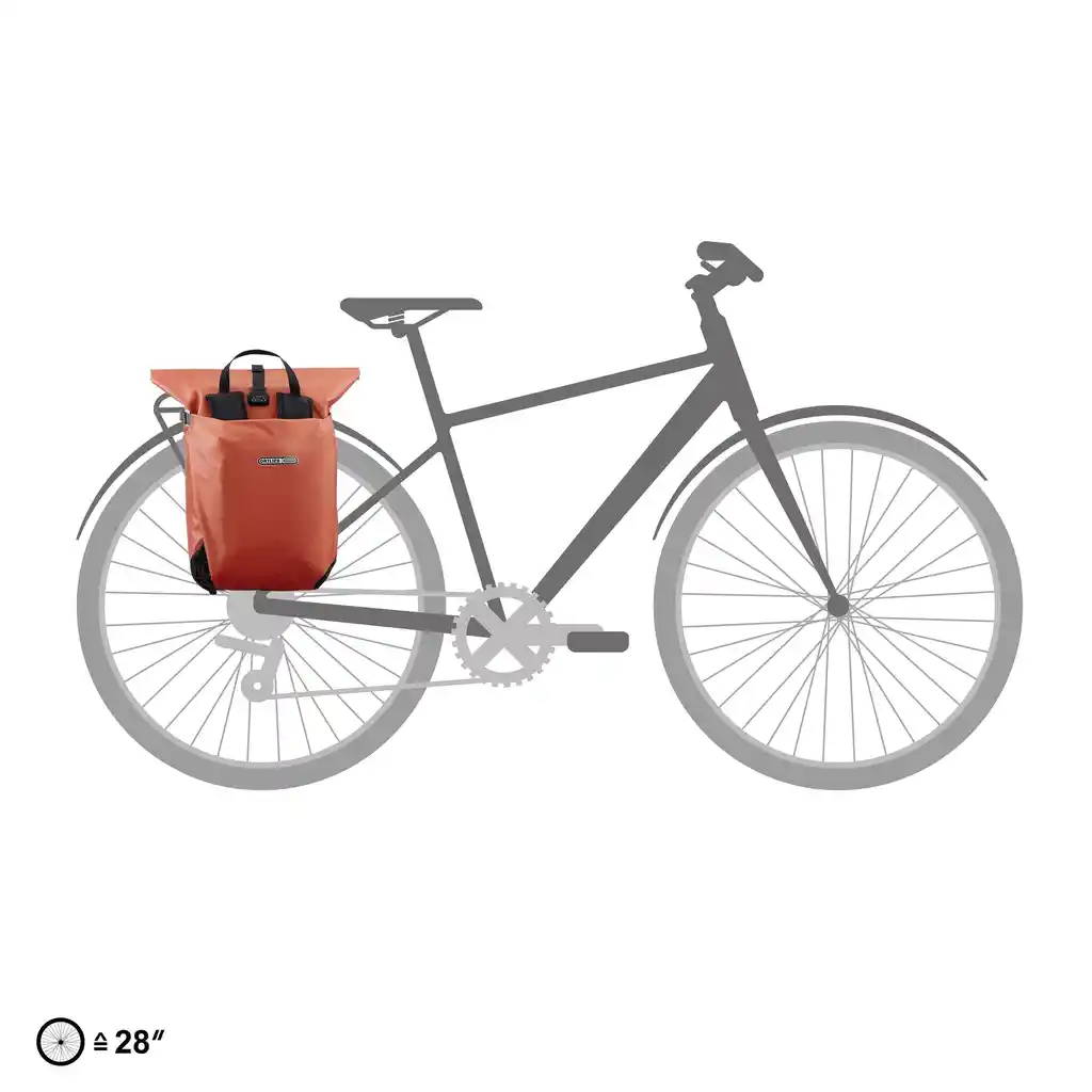 ORTLIEB Vario 20L Rooibos, convertible backpack pannier, photo produit, chez Bag-Age