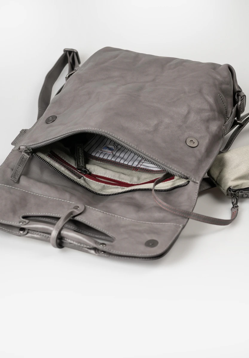 aunts & uncles Mrs. Mince Pie Oyster Grey Tasche, Rückansicht, bei Bag-Age Berlin kaufen