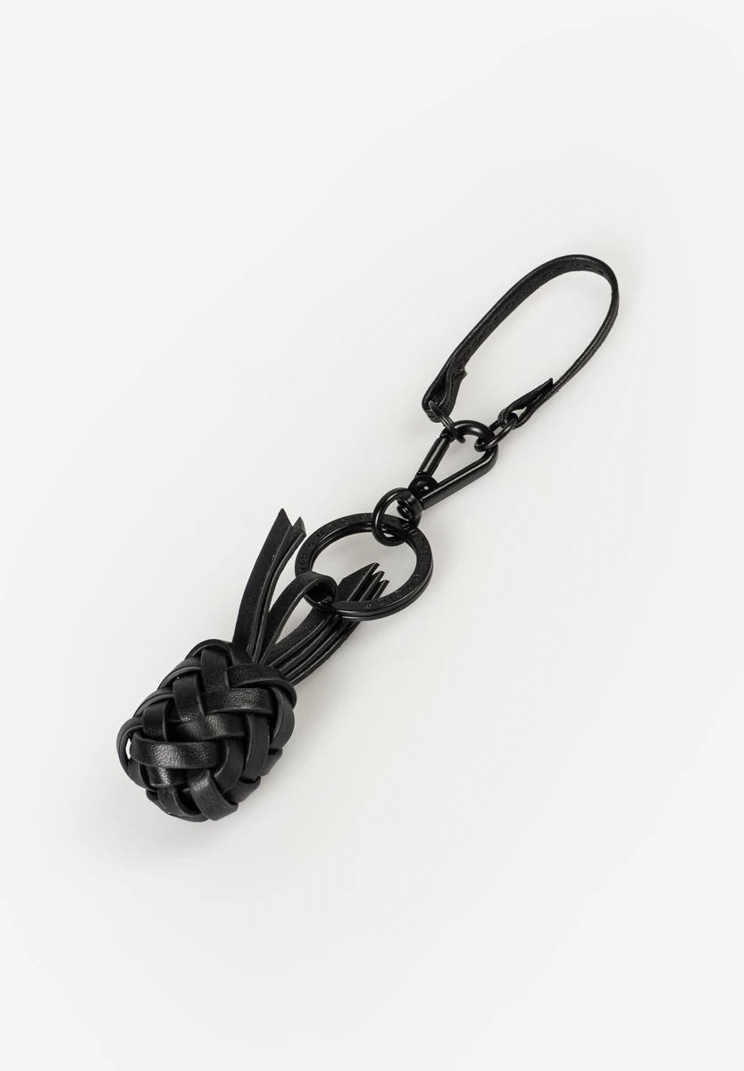 Aunts & Uncles Pineapple Charm Black Smoke – Taschenanhänger – Schwarz/Grau – Produktansicht 2