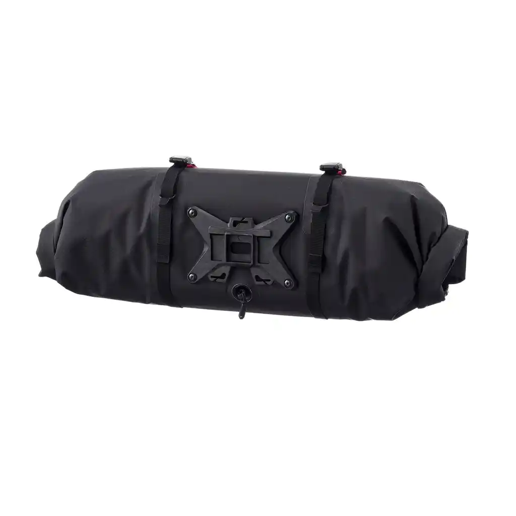 ORTLIEB Handlebar-Pack Flex Black Matt Lenkertasche, Rückansicht, bei Bag-Age