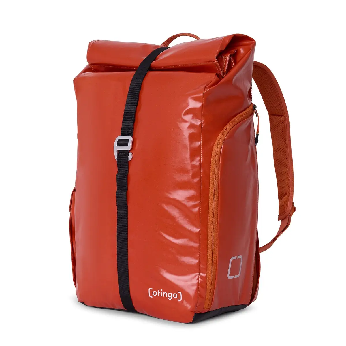 otinga Flip V3 shiny-nova-orange für pendolarismo e uso quotidiano in città - con scomparto porta pc, certificato Fair Trade, bei Bag-Age Berlin.