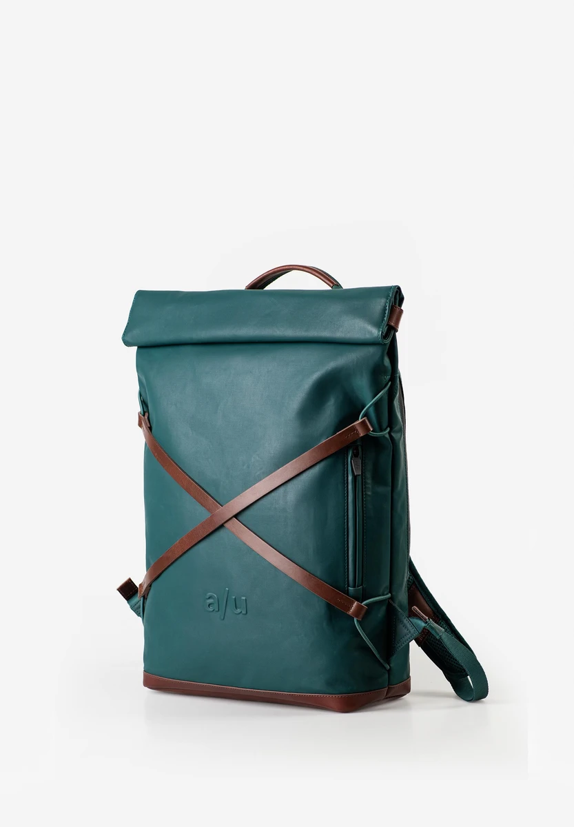 aunts & uncles Osaka Transformative Teal tas, achteraanzicht, bij Bag-Age Berlin