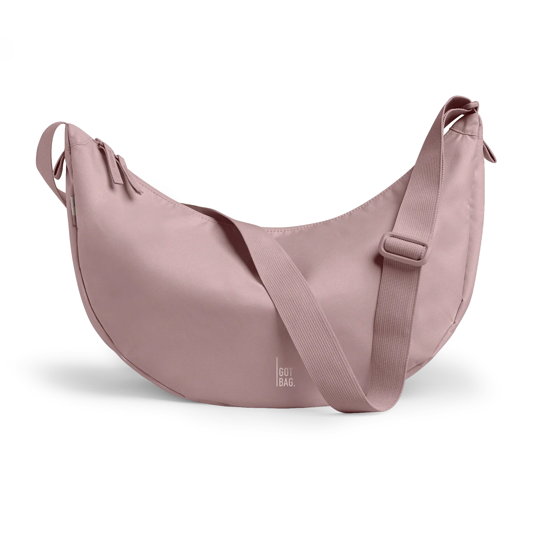 GOT BAG Moon Bag Large Red Sand Monochrome – vista frontale | sostenibile | Bag-Age