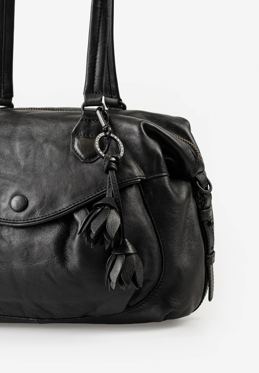 Aunts & Uncles Crocus Charm Black Smoke – Taschenanhänger – Schwarz/Grau – Produktansicht 5