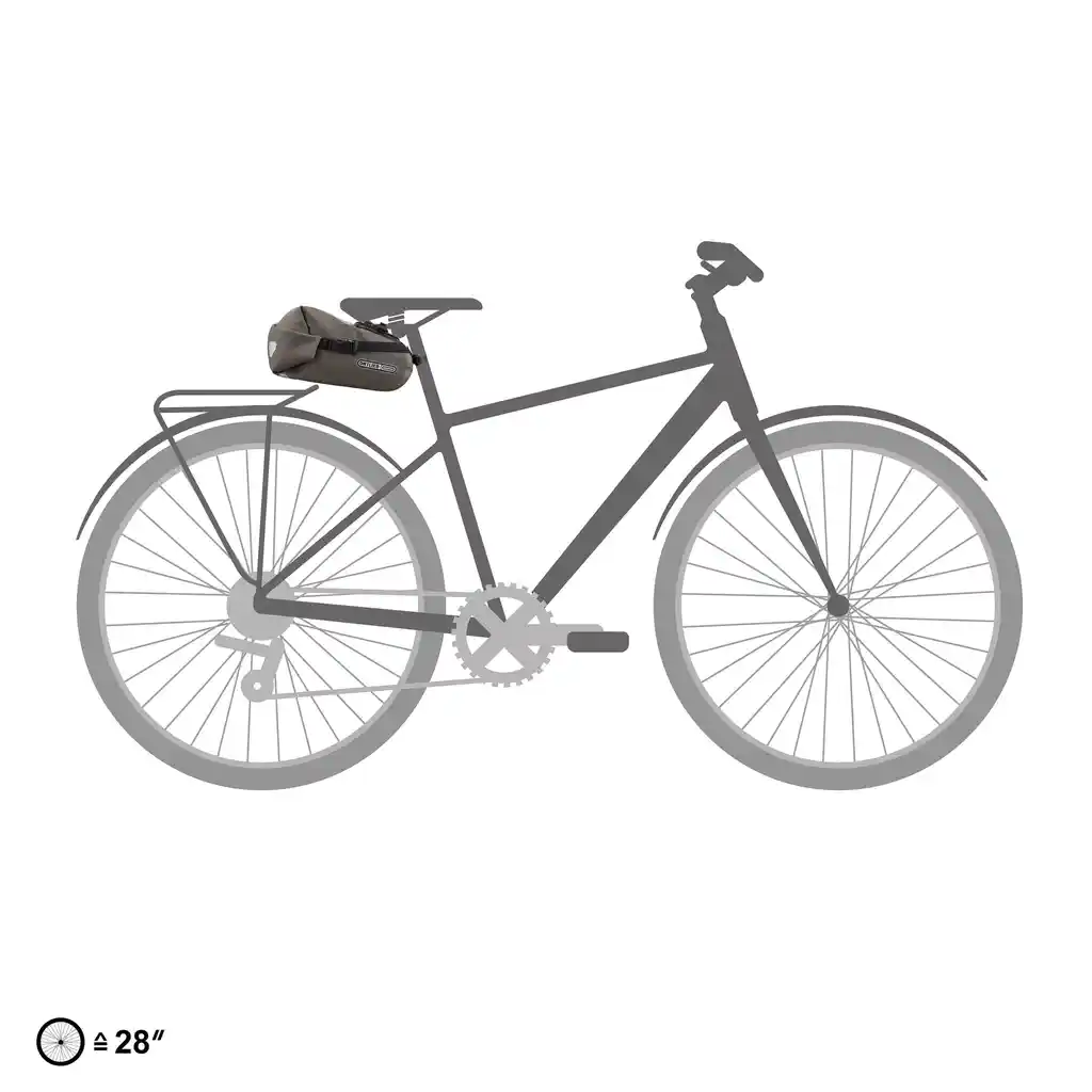 ORTLIEB Saddle-Bag Dark Sand, sacoche de selle, photo produit, chez Bag-Age