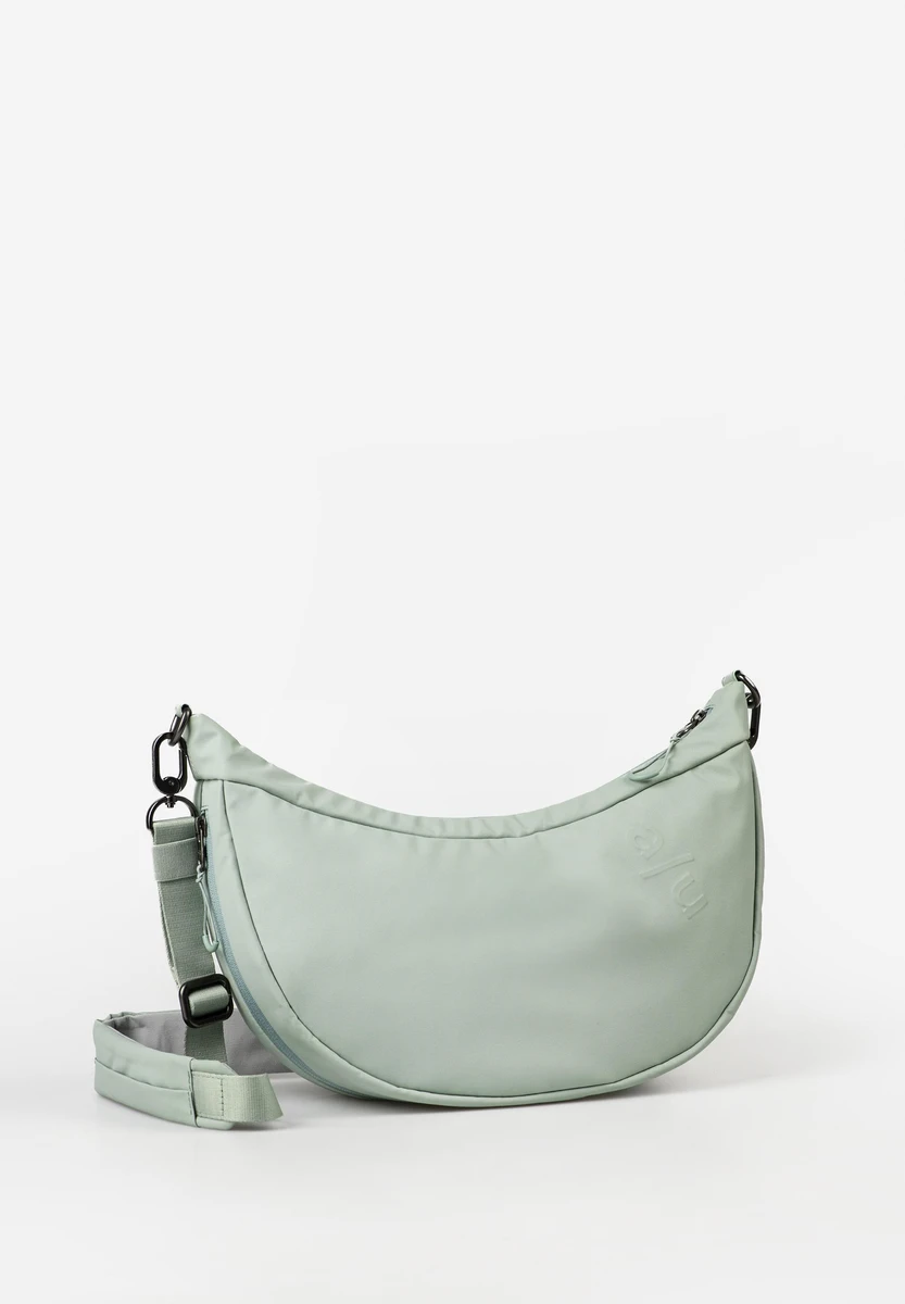 aunts & uncles Yoshii RE Sage Green borsa, vista frontale, da Bag-Age Berlin
