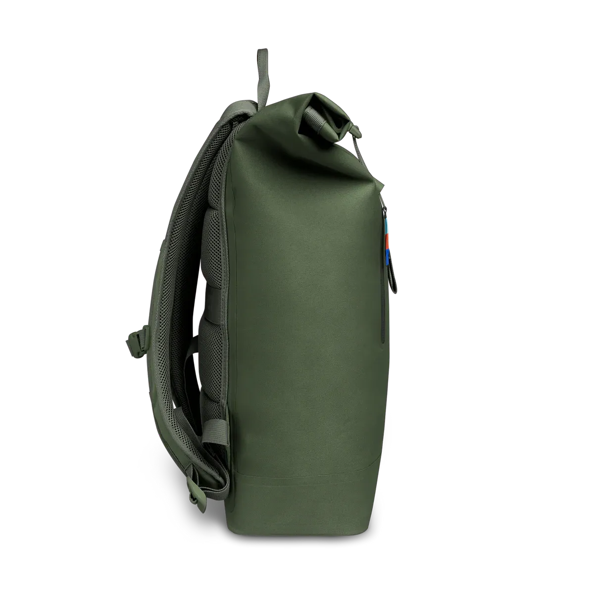 GOT BAG Rolltop Lite 2.0 Algae – vista lateral 2 | sustentável | Bag-Age
