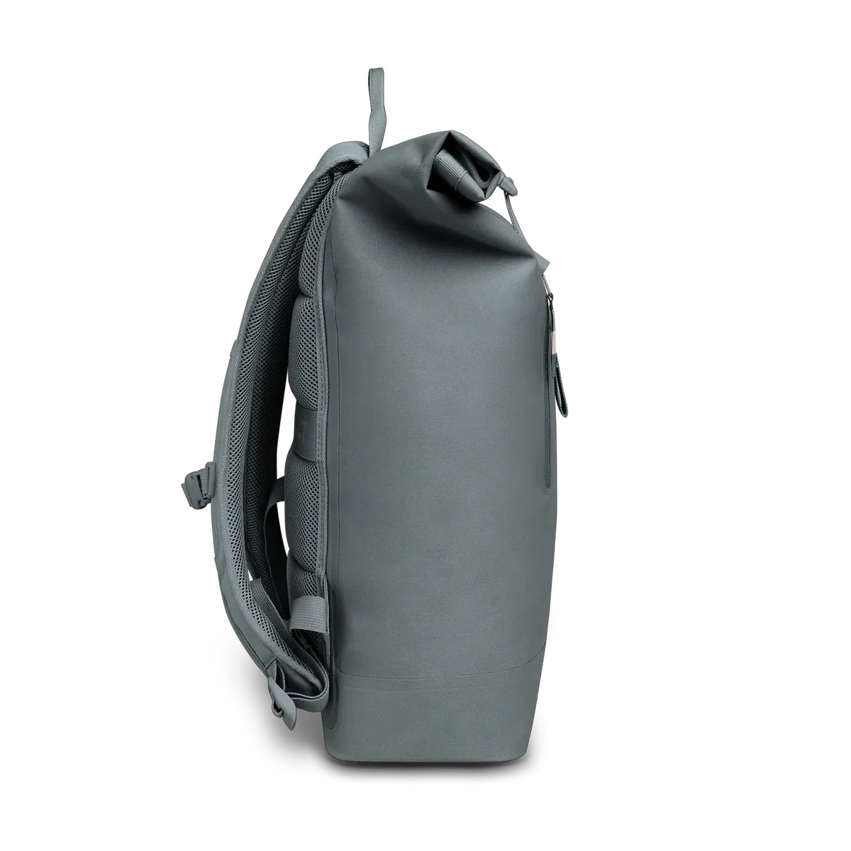GOT BAG Rolltop Lite 2.0 Basalt Monochrome – zijaanzicht 3 | duurzaam | Bag-Age