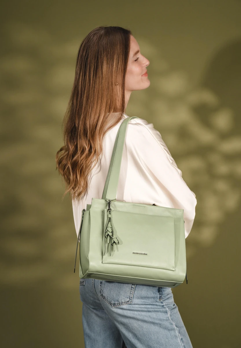 aunts & uncles Tulip Charm Green Tea Tasche, Produktbild, bei Bag-Age Berlin kaufen