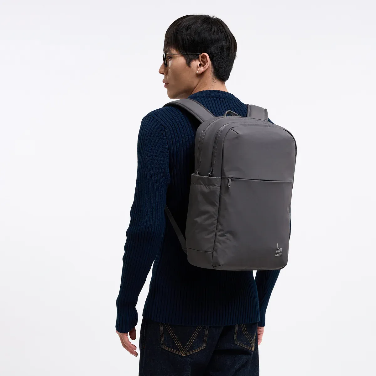 GOT BAG Commuter Pack Shark Monochrome – Lifestyle-Foto 1 | nachhaltig | Bag-Age