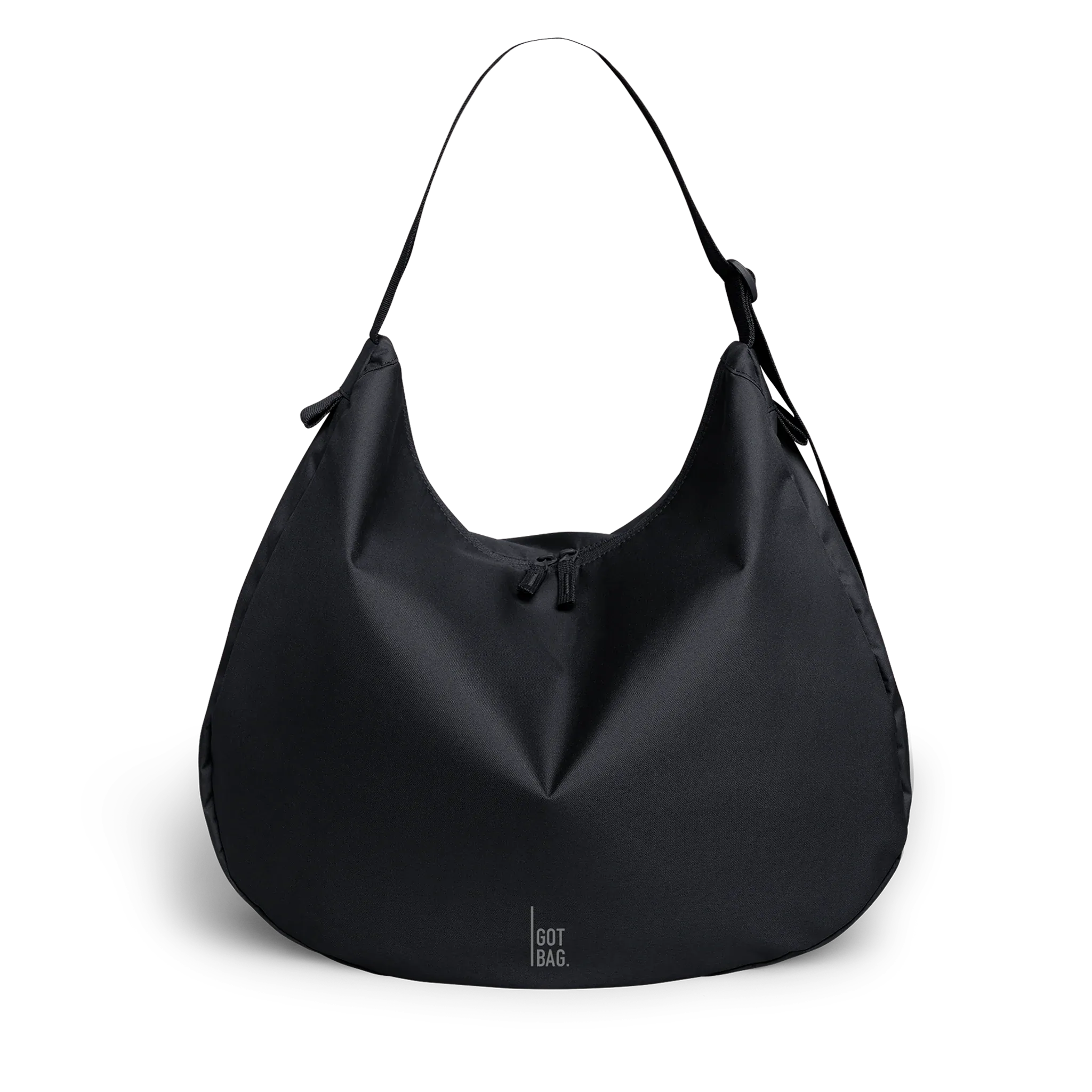 GOT BAG Curved Bag Black Monochrome – vue avant 2 | durable | Bag-Age