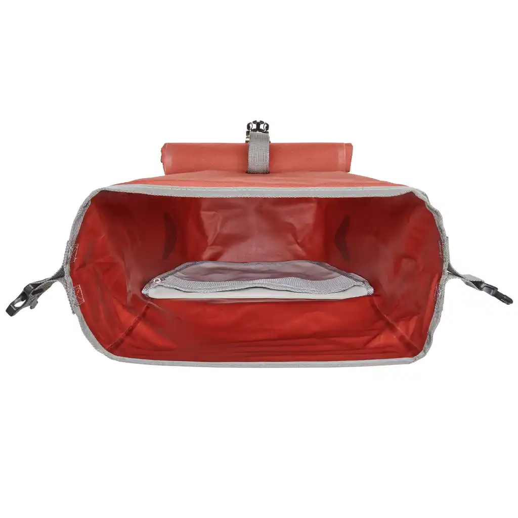ORTLIEB Back-Roller Plus Dark Chili – alforge – Vermelho – vista interior