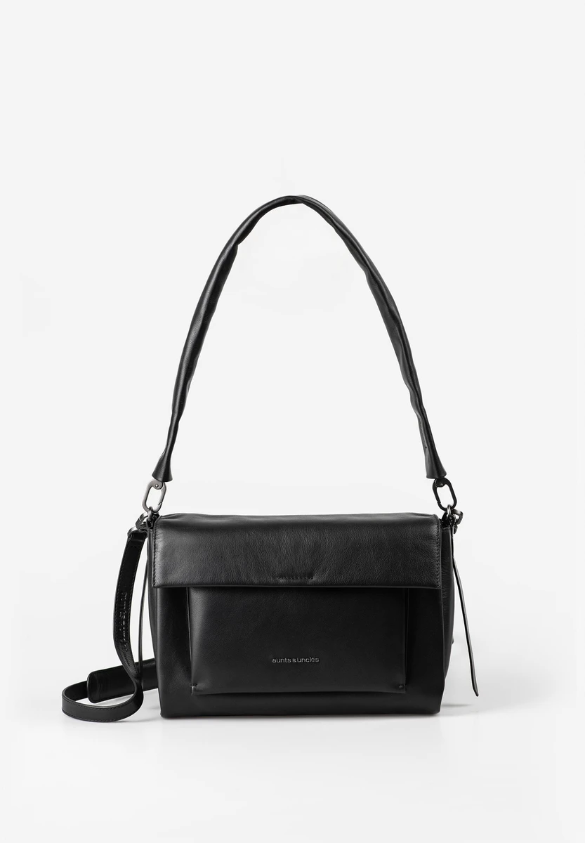 aunts & uncles Breeze Jet Black Tasche, Vorderansicht, bei Bag-Age Berlin kaufen