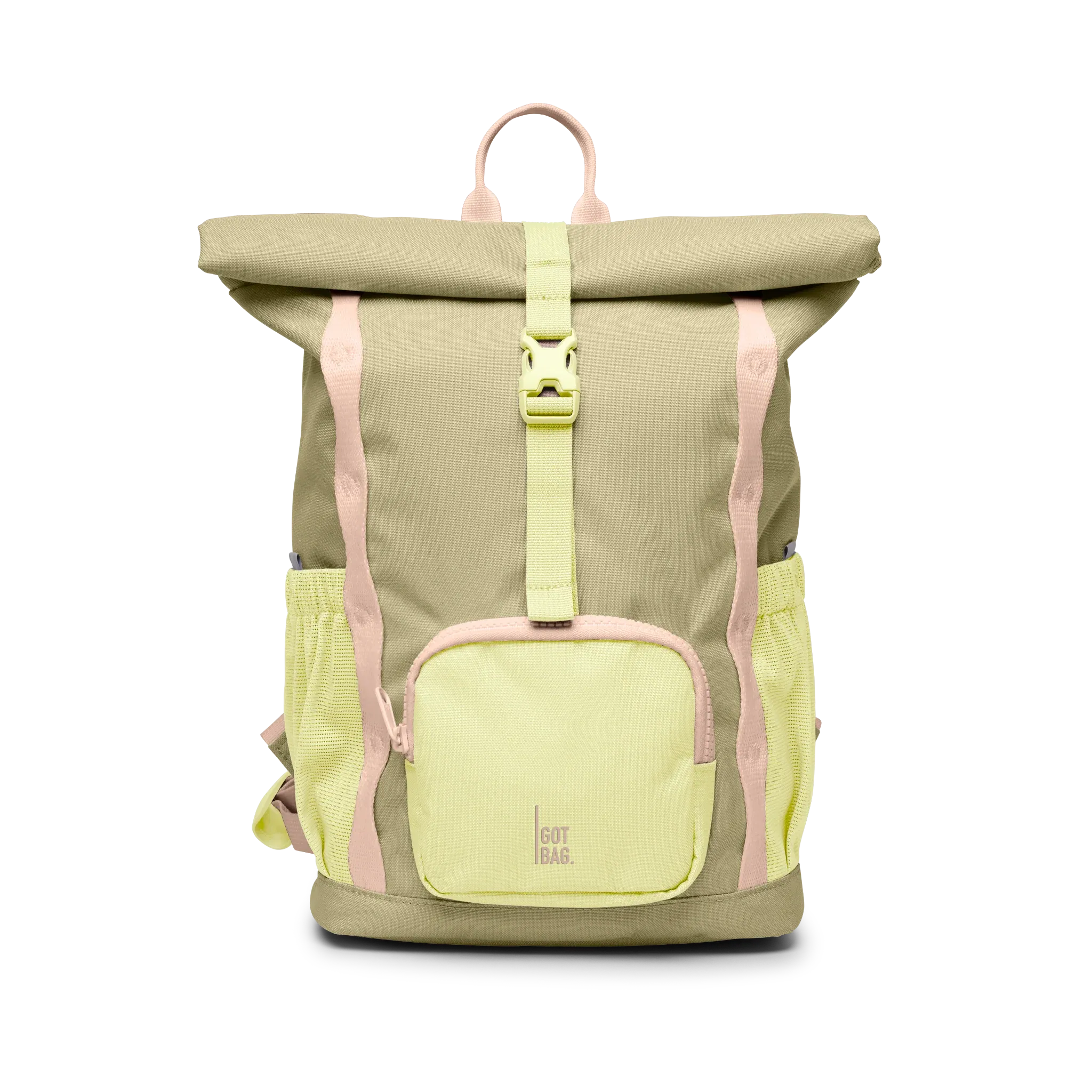 GOT BAG Kids Adventure Rolltop Nori Multi – Vorderansicht 1 | nachhaltig | Bag-Age