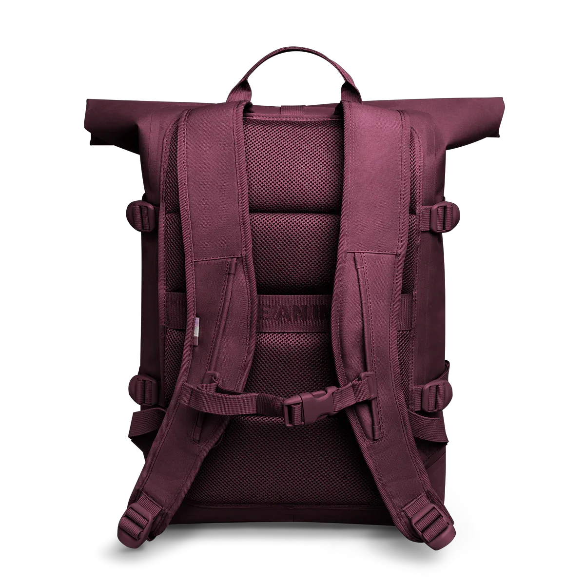 GOT BAG Rolltop 2.0 Kraken Monochrome – Rückansicht | nachhaltig | Bag-Age