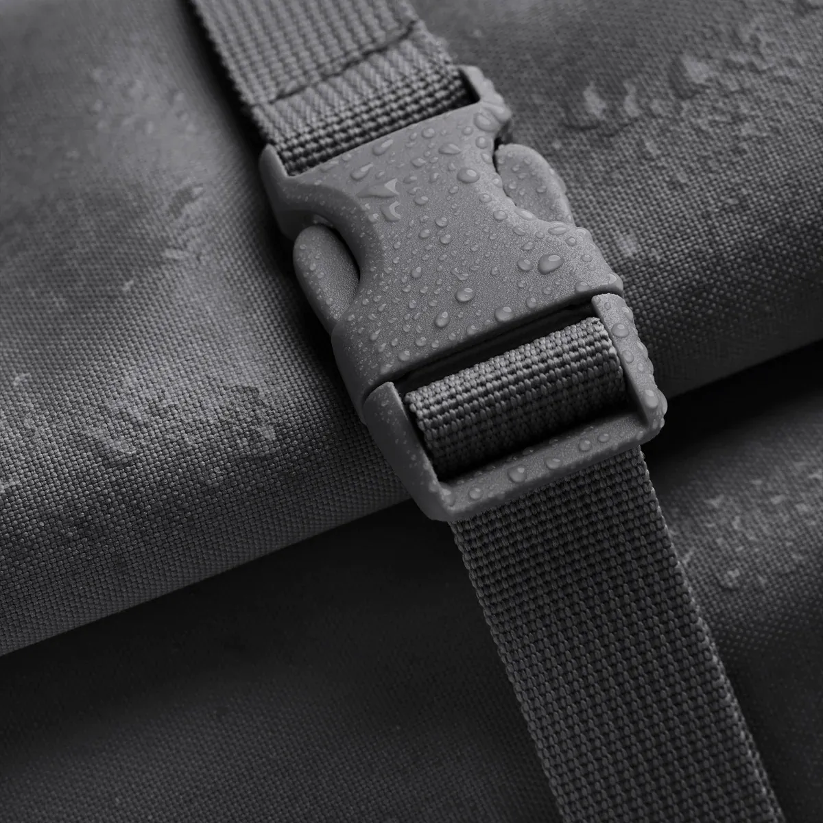 GOT BAG Rolltop Lite 2.0 Shark – detailweergave | duurzaam | Bag-Age