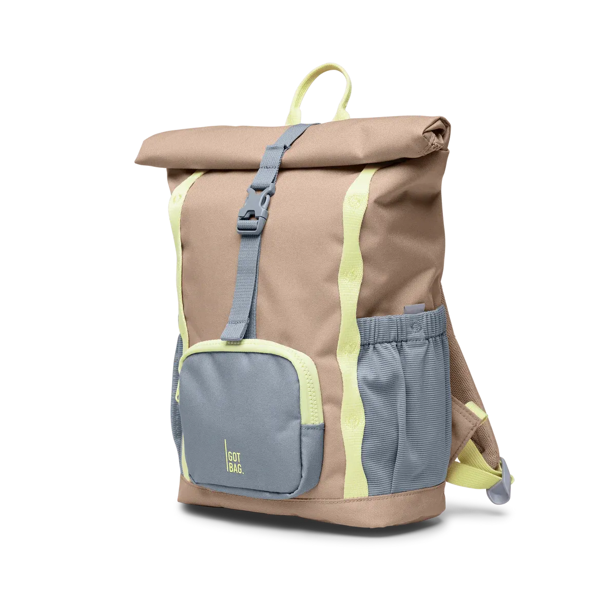 GOT BAG Kids Adventure Rolltop Sandbar Multi – studiofoto | duurzaam | Bag-Age