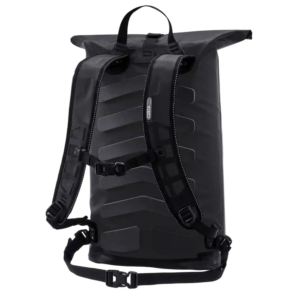 ORTLIEB Commuter-Daypack Black, laptop backpack, vista posteriore, da Bag-Age