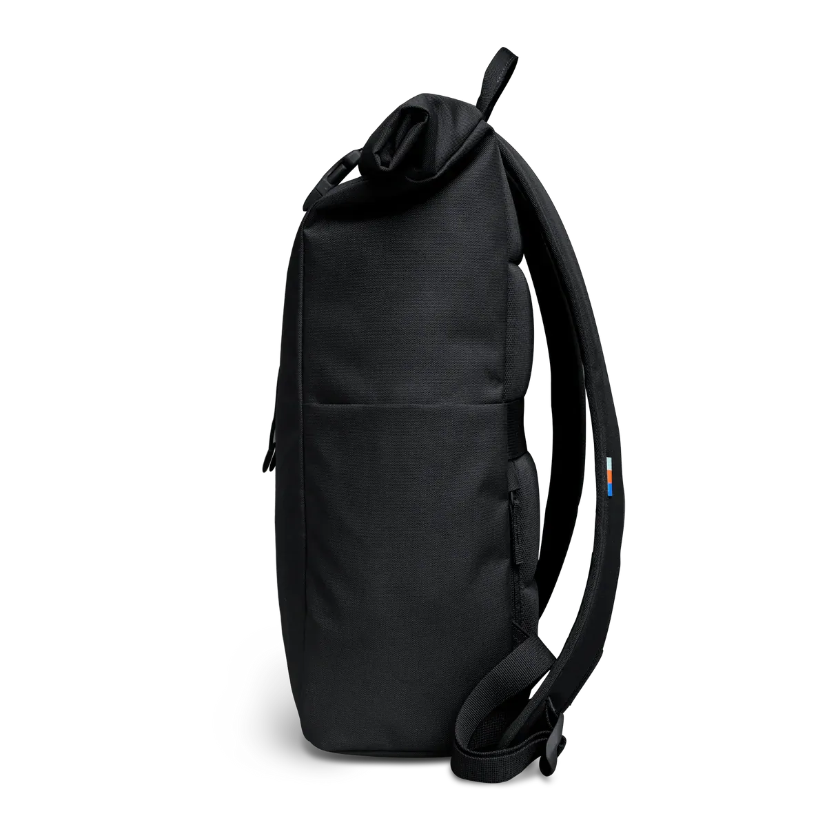GOT BAG Rolltop Easy Black – vista lateral 1 | sustentável | Bag-Age