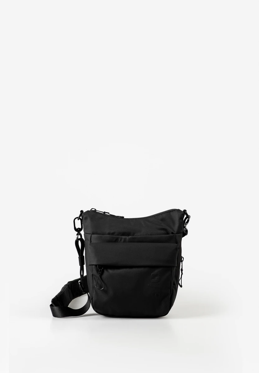 aunts & uncles Yura RE lite Black borsa, vista frontale, da Bag-Age Berlin