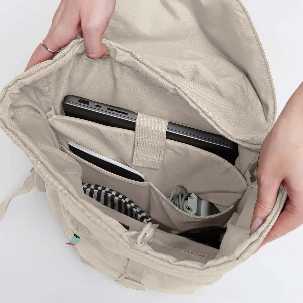 GOT BAG Flap Pack Soft Shell – vue latérale 3 | durable | Bag-Age