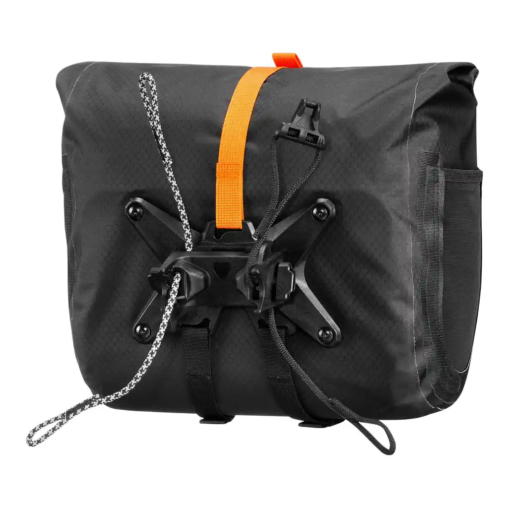 ORTLIEB Handlebar-Pack QR Black Matt stuurtas, achteraanzicht, bij Bag-Age