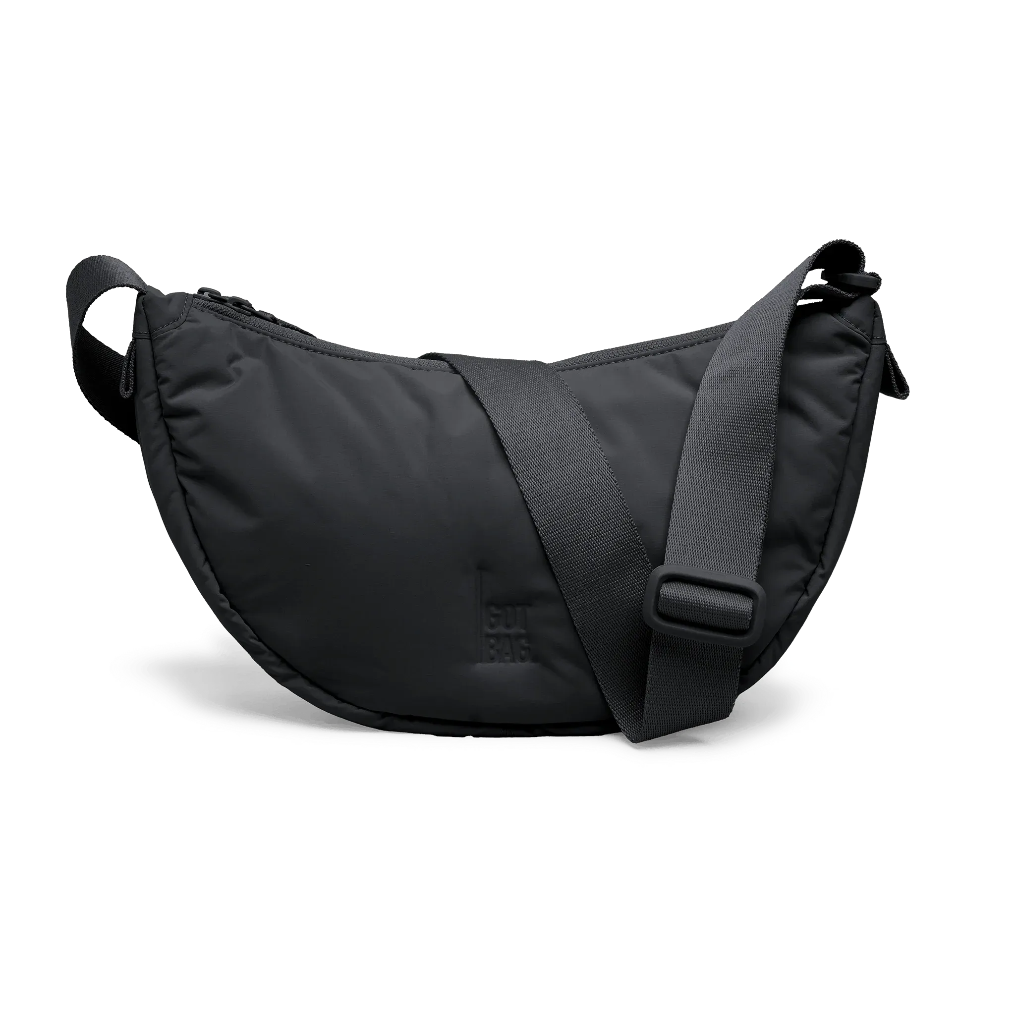 GOT BAG Cloud Moon Bag Small Black Monochrome – vista frontale 1 | sostenibile | Bag-Age