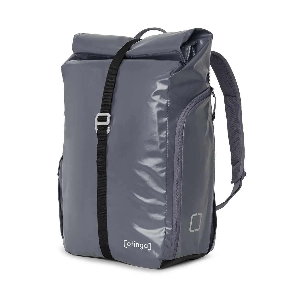 otinga Flip V3 shiny-graphit-grau – Fahrradtasche / Rucksack – 26 L – Vorderansicht