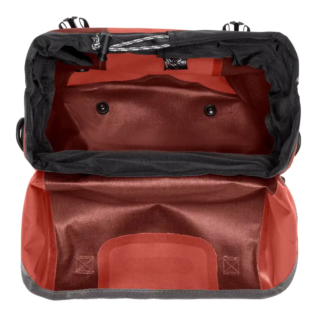ORTLIEB Sport-Packer Dark Chili Fahrradtasche, Innenansicht, bei Bag-Age