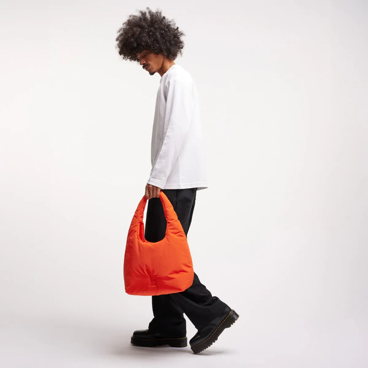GOT BAG Cloud Shoulder Bag Hot Coral Monochrome – productbeeld | duurzaam | Bag-Age