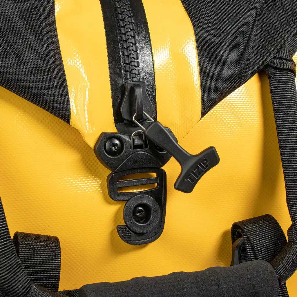 ORTLIEB Duffle RS Sun Yellow Wheeled Duffle, Detailansicht, bei Bag-Age