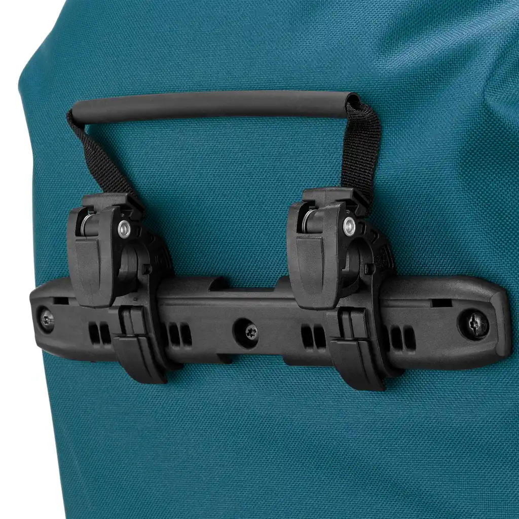 ORTLIEB Vario Lite Petrol Convertible Backpack Pannier, Detailansicht, bei Bag-Age