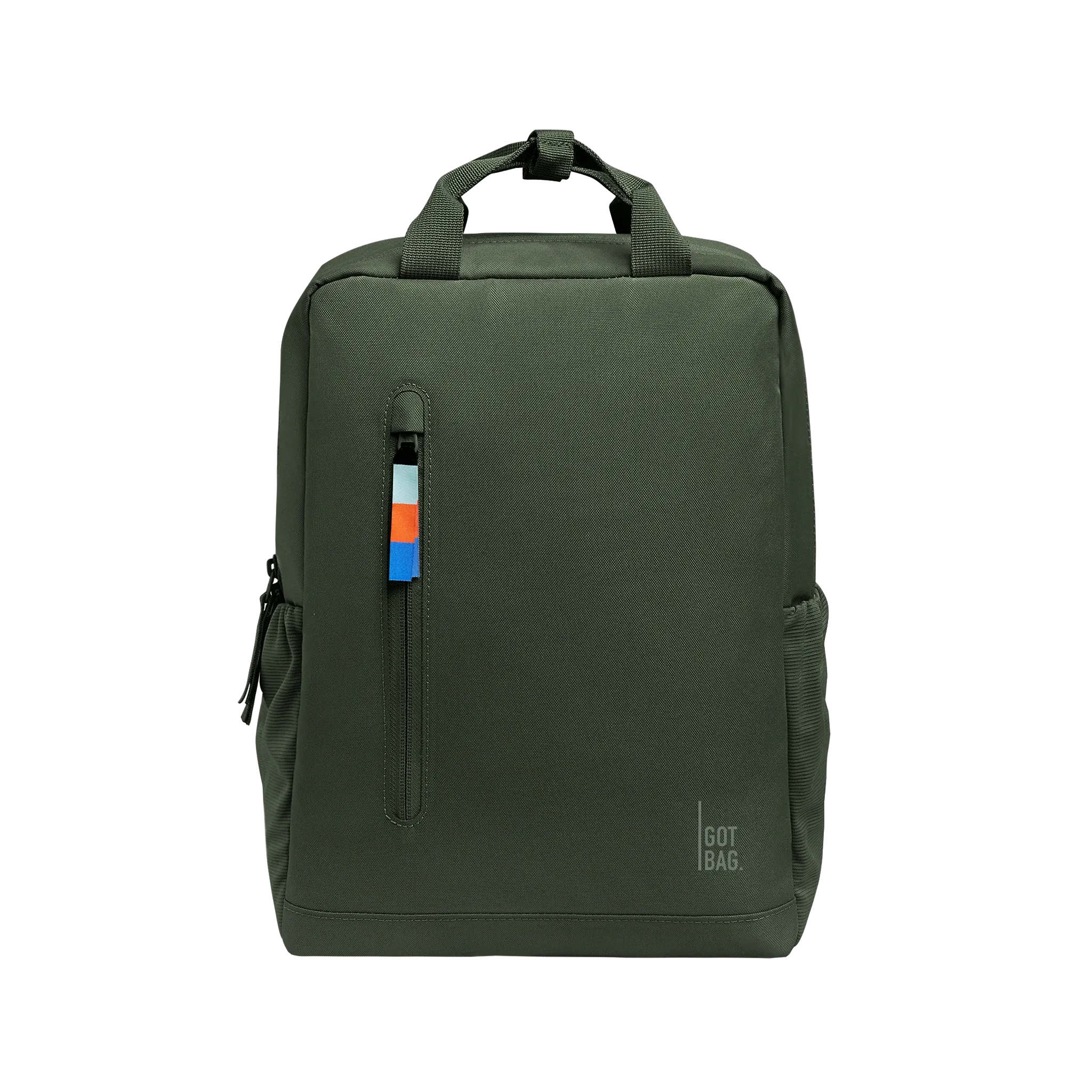 GOT BAG Daypack 2.0 Algae – front view 3 | sustainable | Bag-Age