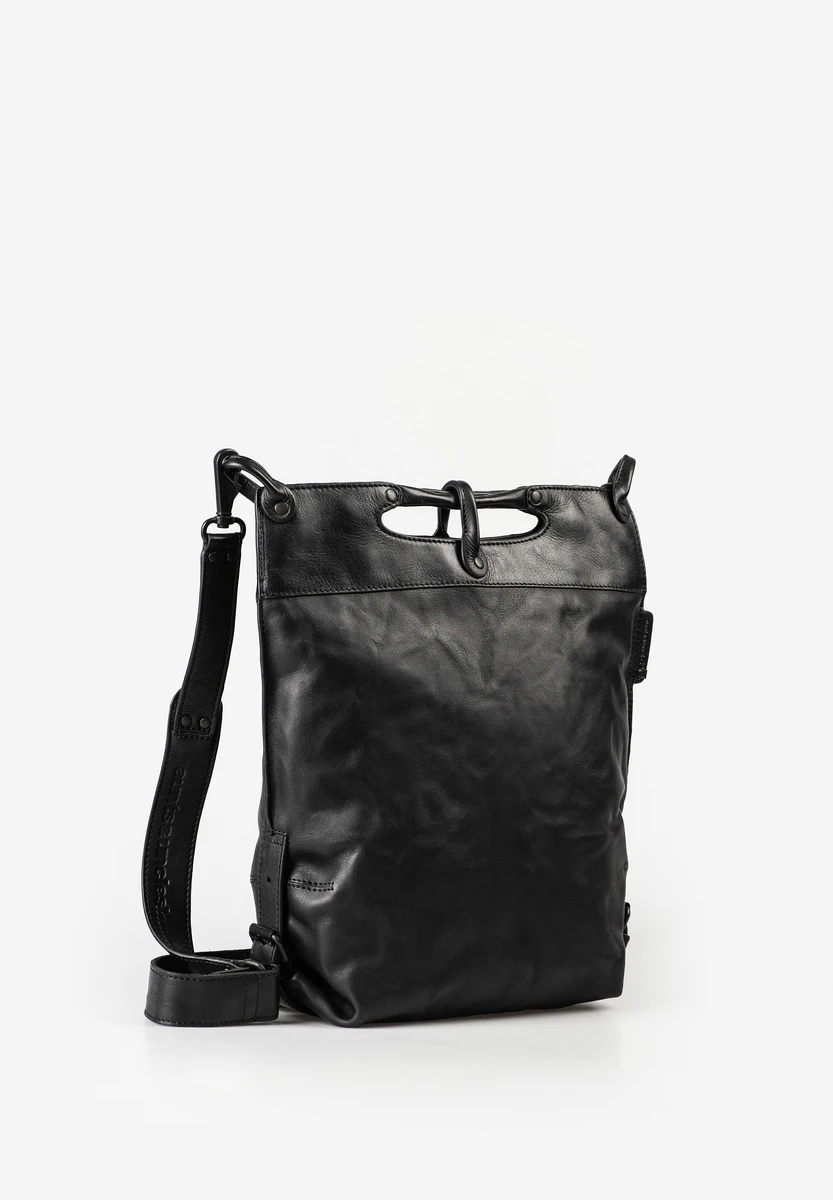 Aunts & Uncles Mrs. Pancake Black Smoke – bolsa transversal – Preto/Cinzento – vista do produto 3