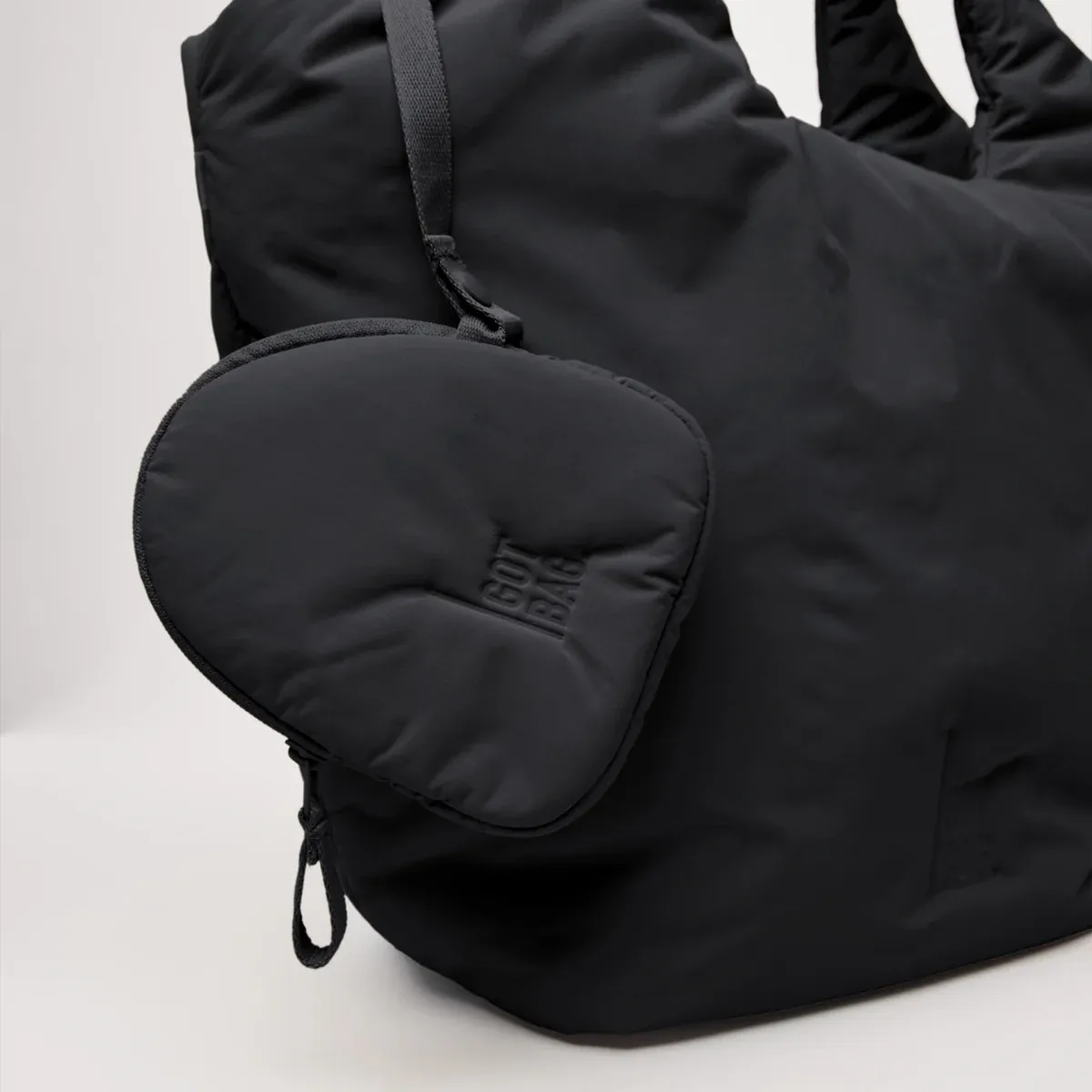 GOT BAG Cloud Tote Bag Black Monochrome – Detailansicht 2 | nachhaltig | Bag-Age
