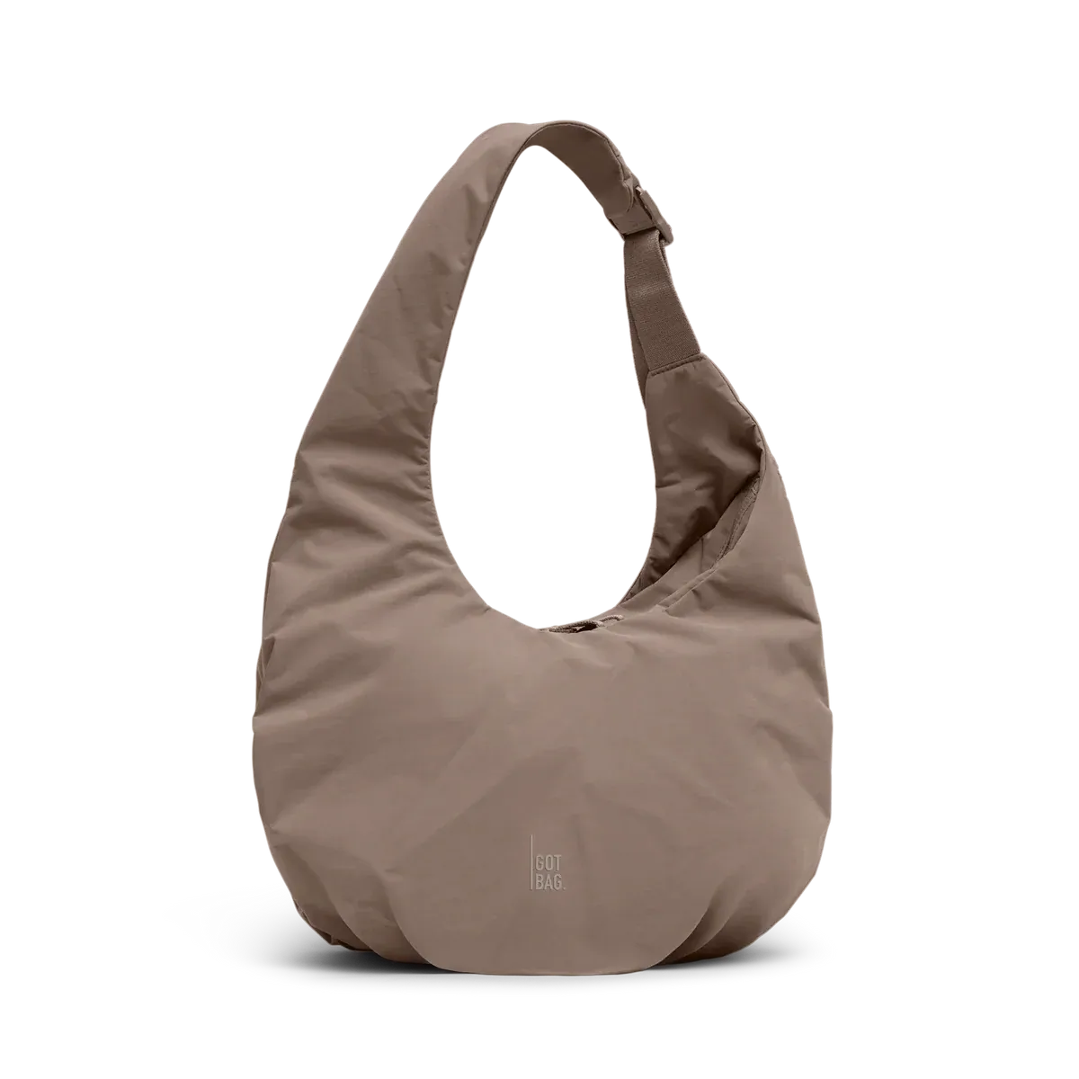 GOT BAG Full Moon Bag Oyster Monochrome – vista frontale 2 | sostenibile | Bag-Age