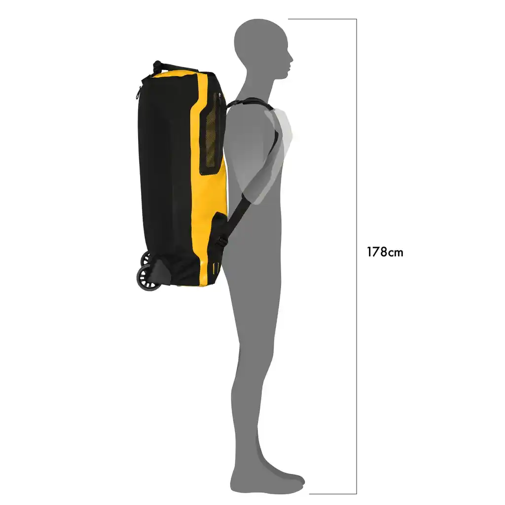 ORTLIEB Duffle RS Sun Yellow Wheeled Duffle, Produktbild, bei Bag-Age