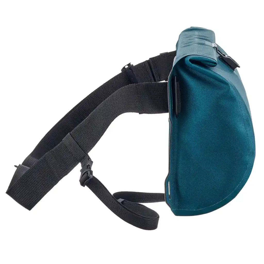 ORTLIEB Velo-Sling Flex Petrol Handlebar / Sling Bag, Seitenansicht, bei Bag-Age
