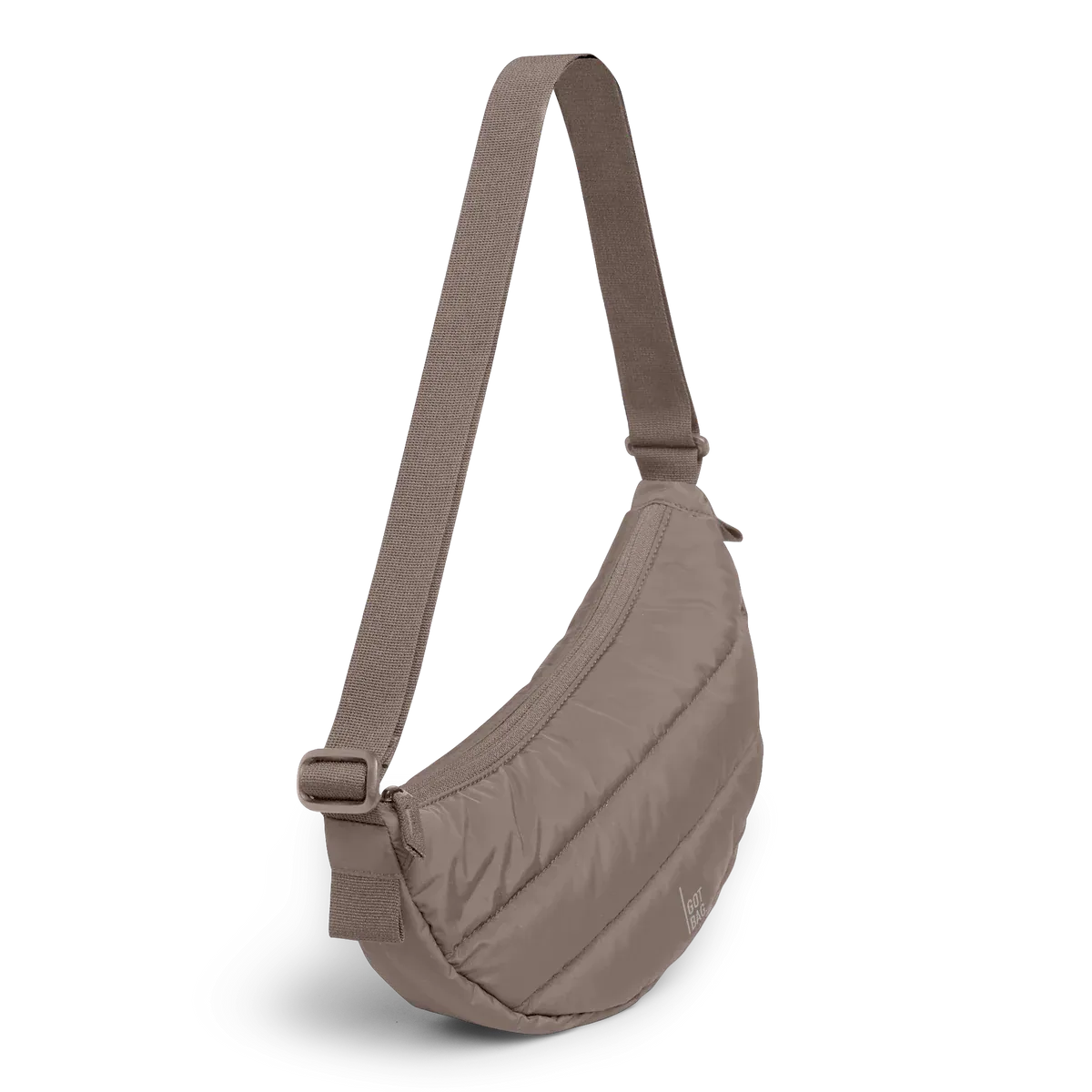 GOT BAG Puffer Moon Bag Small Oyster Monochrome – foto studio | sostenibile | Bag-Age