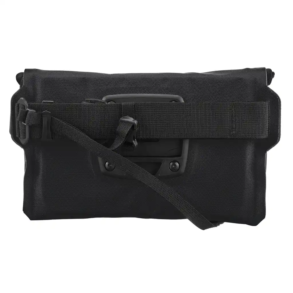 ORTLIEB Velo-Sling Flex Black, handlebar / sling bag, vista traseira, na Bag-Age