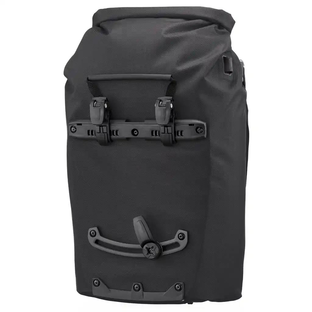 ORTLIEB Vario Lite Black, convertible backpack pannier, vue arrière, chez Bag-Age