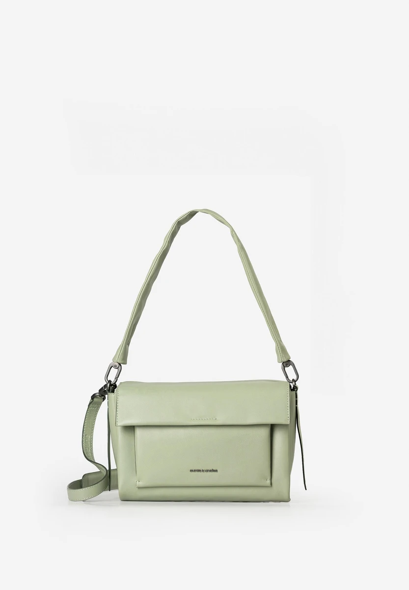 aunts & uncles Noon Green Tea bolso, vista frontal, en Bag-Age Berlin