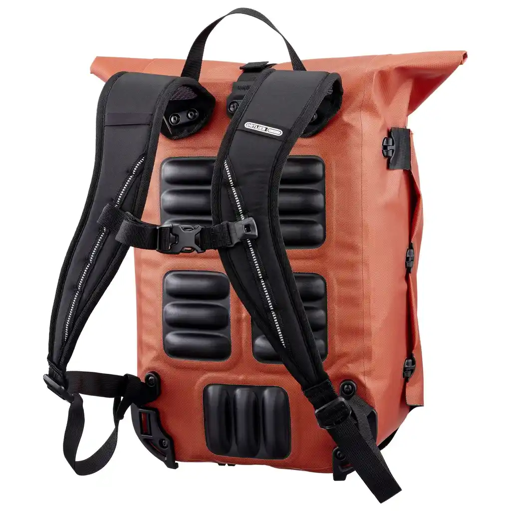 ORTLIEB Vario 20L Rooibos, convertible backpack pannier, vue arrière, chez Bag-Age