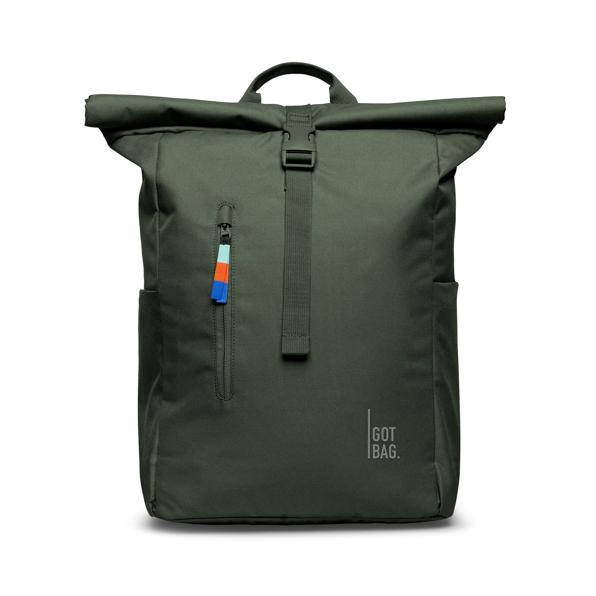 GOT BAG Rolltop Easy Algae – vista frontale 1 | sostenibile | Bag-Age