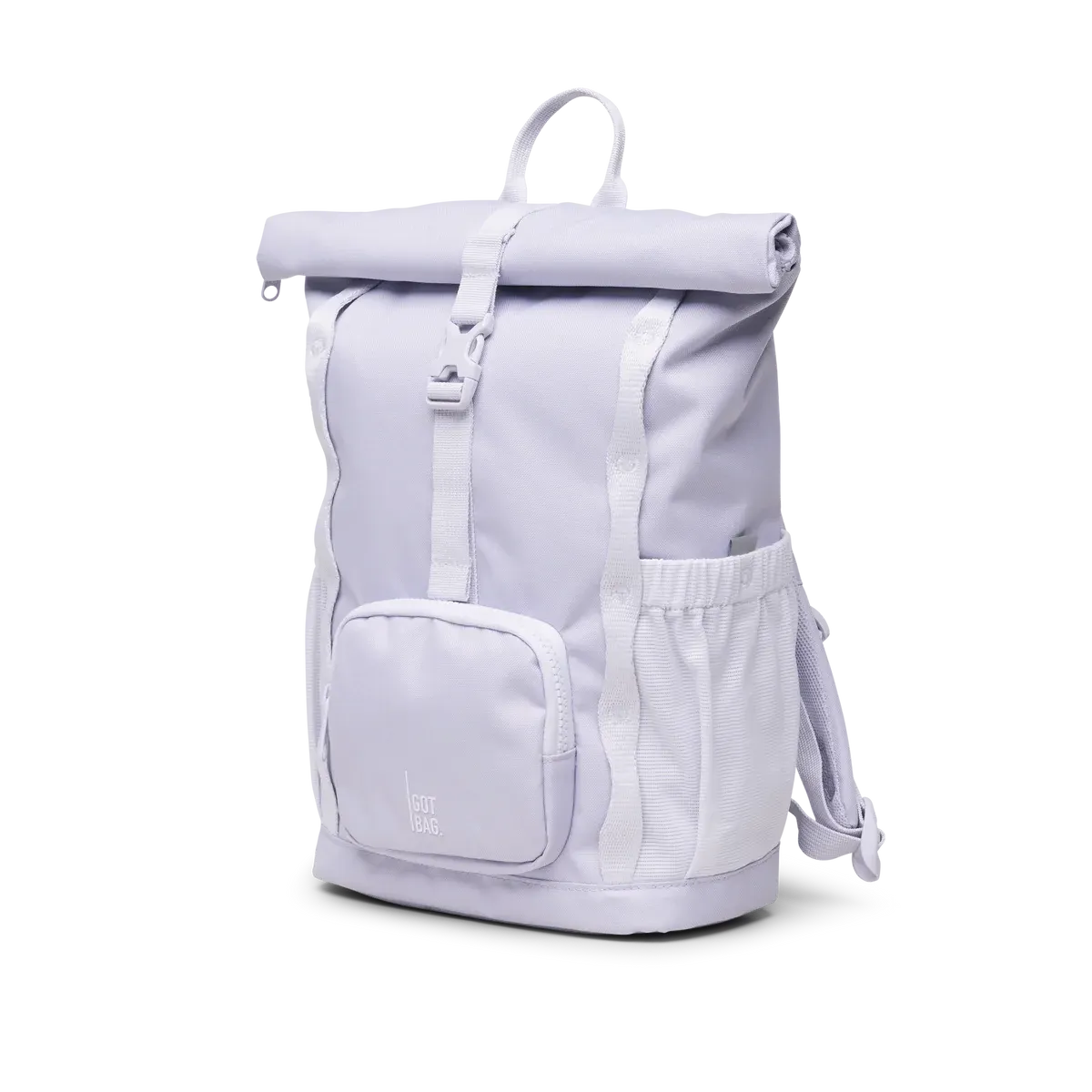 GOT BAG Kids Adventure Rolltop Purple Coral – studio photo | sustainable | Bag-Age