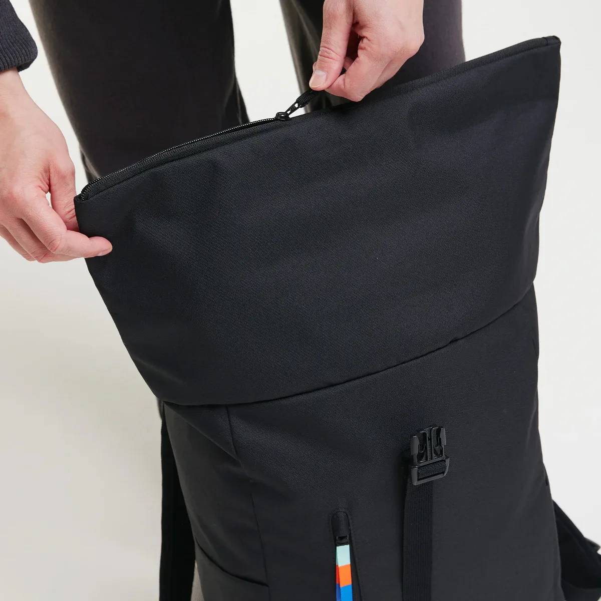 GOT BAG Rolltop Easy Black – imagem de produto 2 | sustentável | Bag-Age