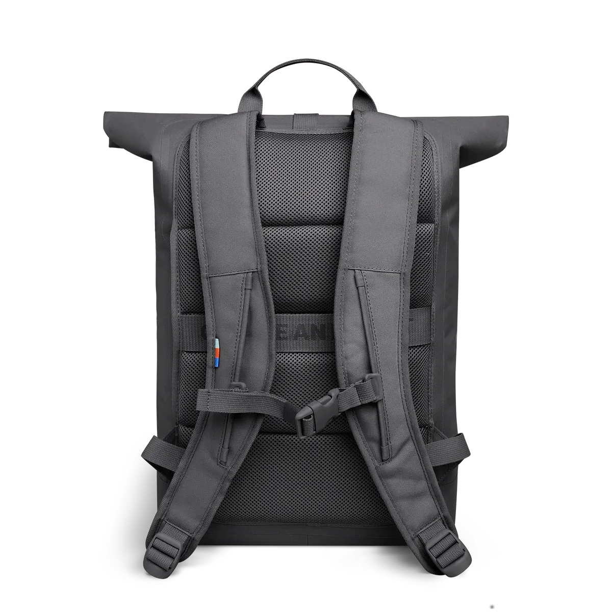 GOT BAG Rolltop Lite 2.0 Shark – achteraanzicht | duurzaam | Bag-Age