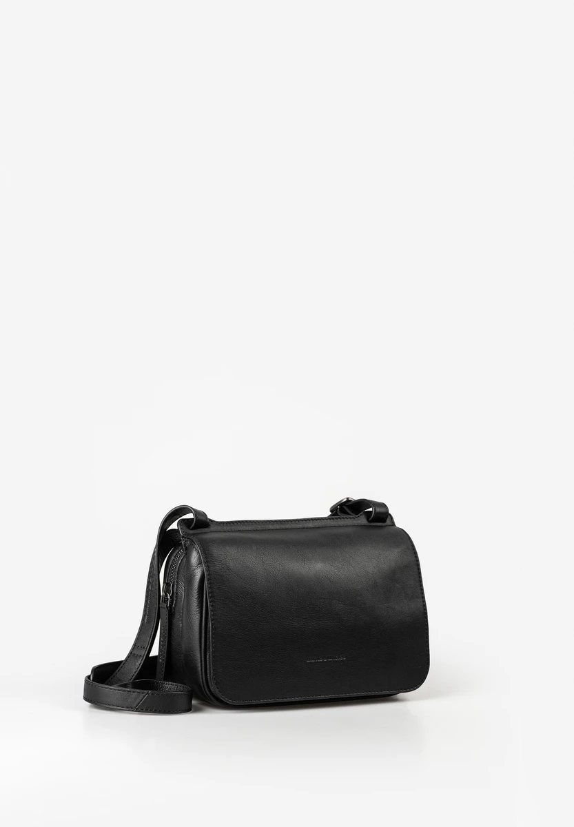aunts & uncles Magnolia Jet Black bolso, vista frontal, en Bag-Age Berlin